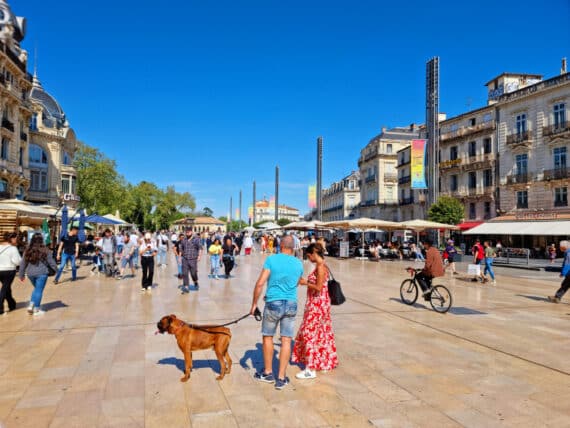 Guide Montpellier, Visite Guidée Montpellier, Visiter Montpellier, Place de la Comédie