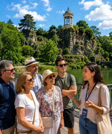 Visite des Buttes Chaumont, Guide Paris, Visiter Paris