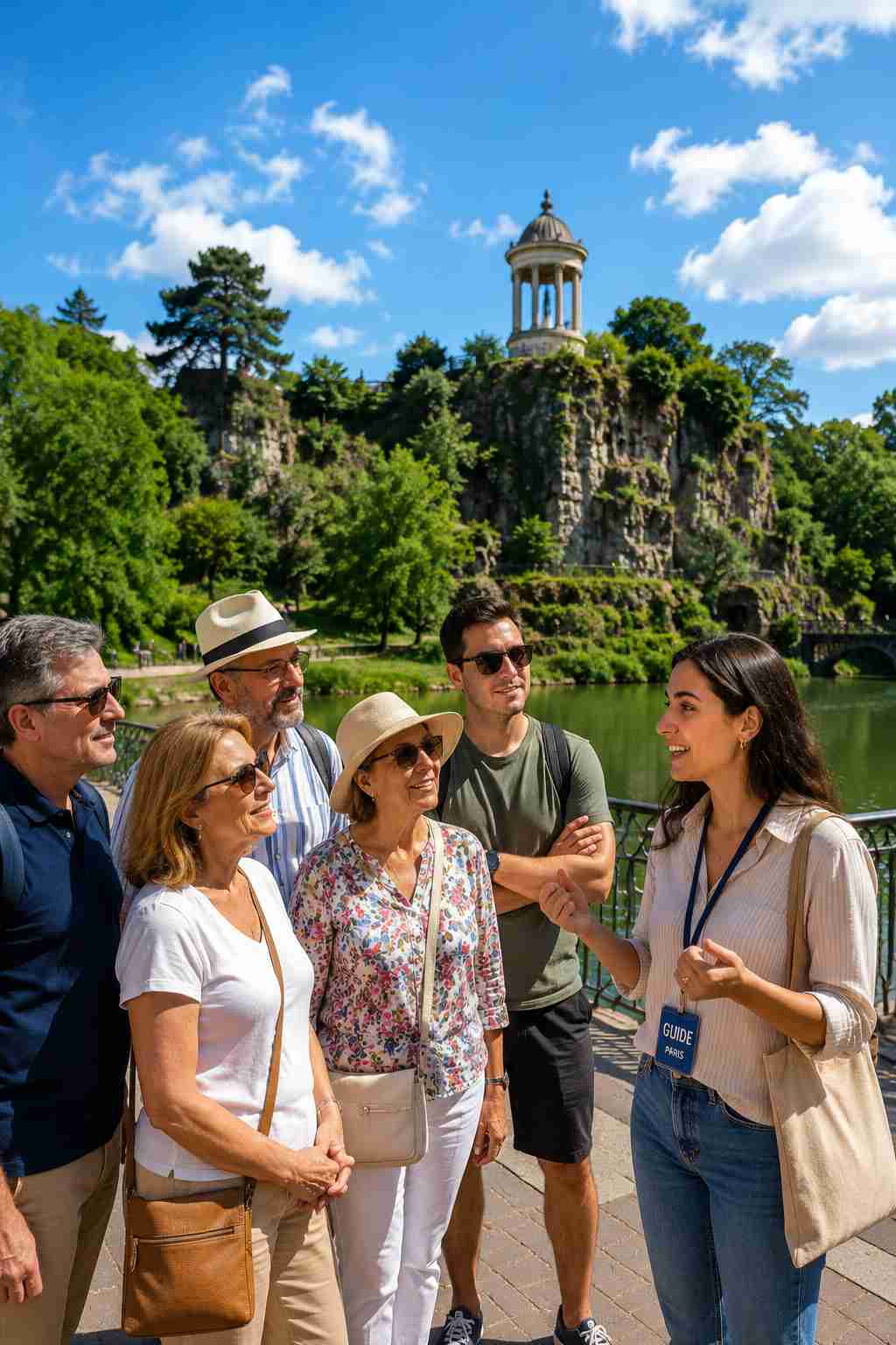 Visite des Buttes Chaumont, Guide Paris, Visiter Paris
