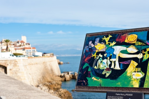 Picasso et la Côte d'Azur, Guide Côte d'Azur, Visiter Antibes, Visite Guidée Antibes