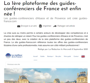 Guide France, Guides France, Guide Conférencier, Guide Conférencier France, Visiter France
