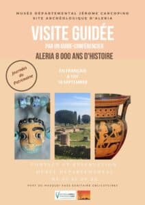 Journées Patrimoine 2021 Aléria, Guide Corse, Guide Conférencier Corse, Visite Guidée Aléria