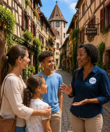 Visite de Eguisheim guide touristique