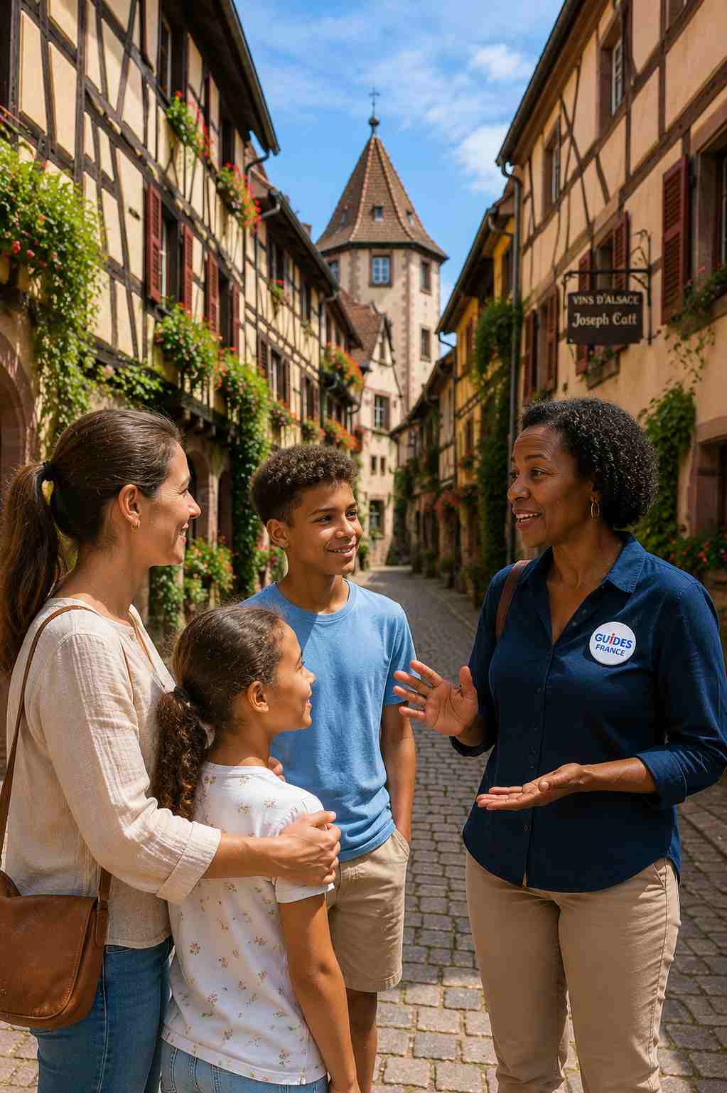 Visite de Eguisheim guide touristique