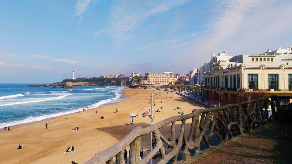 Grande Plage Biarritz, Guide Biarritz, Visiter le Pays Basque, Visiter Biarritz