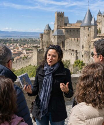 Visiter Carcassonne avec Alexandra
