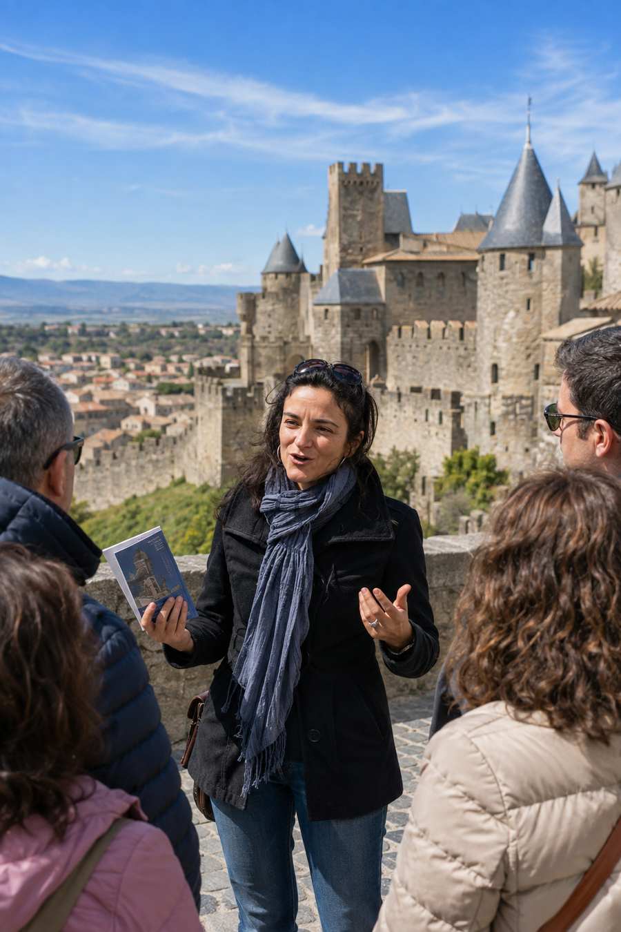 Visiter Carcassonne avec Alexandra