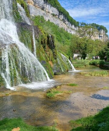 Visite de Baume les Messieurs