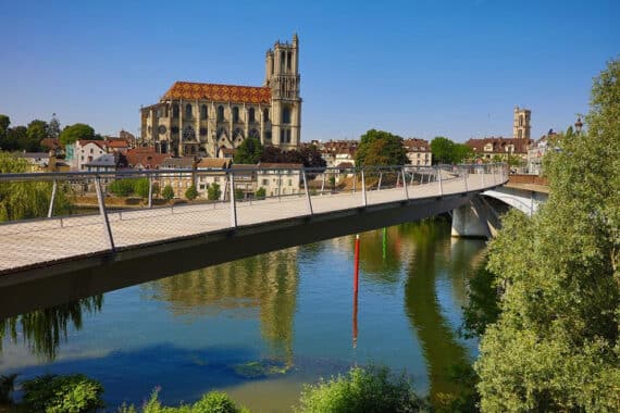 Visite de Mantes la Jolie