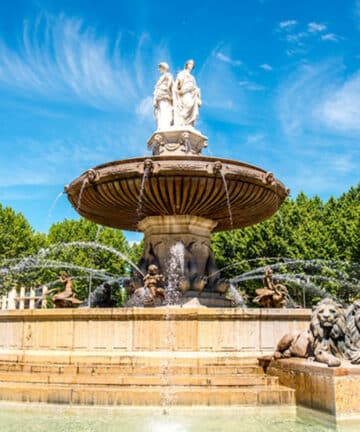 Que faire à Aix en Provence, centre ville aix en provence