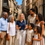 tourisme-dijon-rue-medievale-famille Visite de Dijon, Guide Dijon, Visite Guidée Dijon