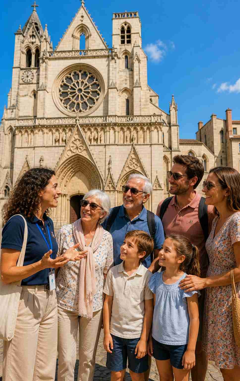 tourisme-lyon-cathedrale-saint-jean-famille - tour Visite Privée Lyon, Guide Lyon, Visite Guidée Lyon, Lyon Tour, Guide Conférencier Lyon