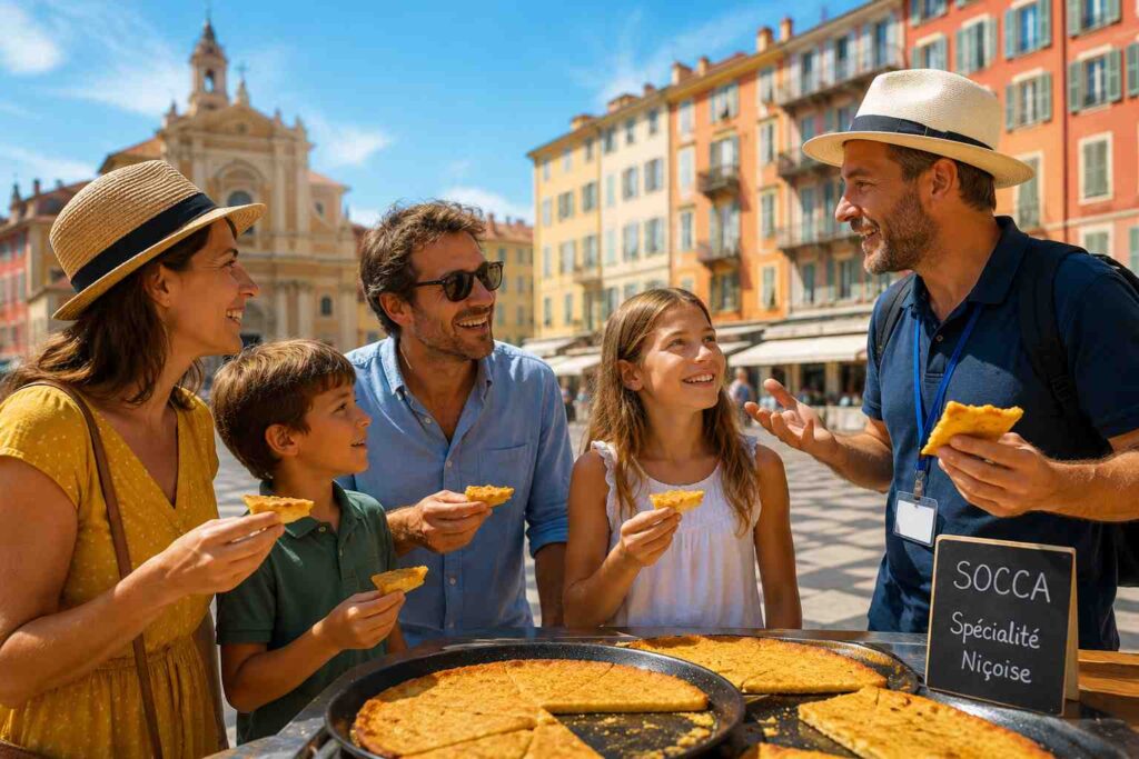Socca, Visiter Nice, Guide Nice, Visite Guidée Nice