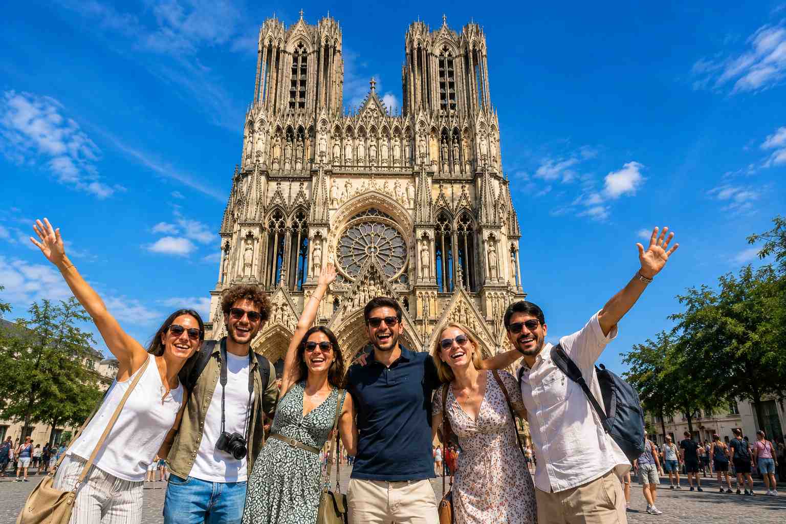 La cathédrale de Reims, Visiter Reims, Guide Reims