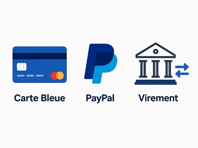 3 moyens de paiement