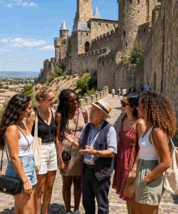 Visiter Carcassonne avec un guide touristique officiel