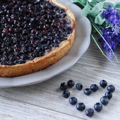 Tarte aux myrtilles aix les bains
