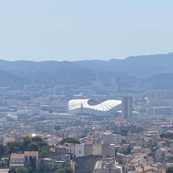 Vue sur le stade Vélodrome