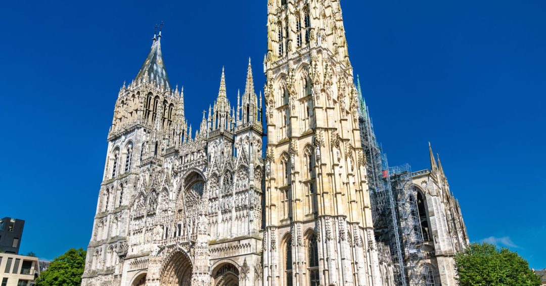 Cathedral Notre Dame of Rouen in Normandy, France